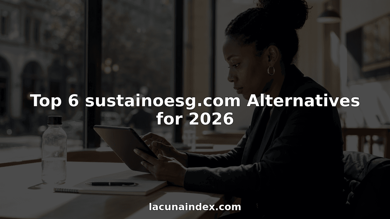 Top 6 sustainoesg.com Alternatives for 2026